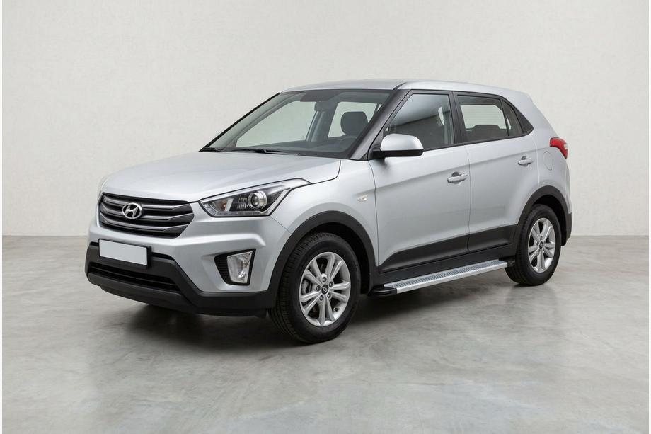 Hyundai Creta 2014-2020 Pedane Laterali Maya V2 (2 pz, Alluminio) Foto 1
