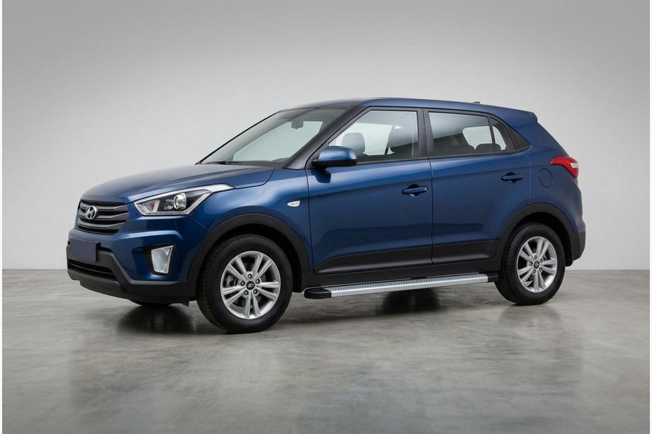 Hyundai Creta 2014-2020 Pedane Laterali Maya V2 (2 pz, Alluminio) Foto 2