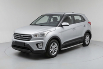Hyundai Creta 2014-2020 Pedane Laterali Maydos V1 (2 pz, Alluminio) foto 1
