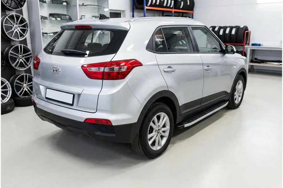 Hyundai Creta 2014-2020 Pedane Laterali Fullmond (2 pz, Alluminio) Foto 2