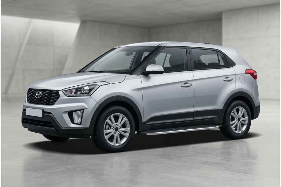 Hyundai Creta 2014-2020 Pedane Laterali Fullmond (2 pz, Alluminio) Image