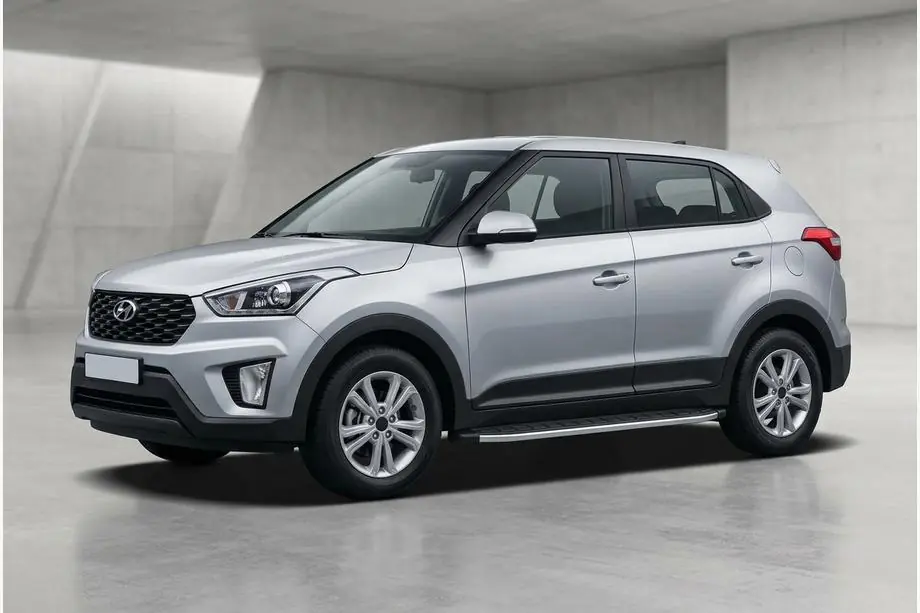 Hyundai Creta 2014-2020 Pedane Laterali Fullmond (2 pz, Alluminio) Foto 1