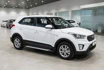 Hyundai Creta 2014-2020 Pedane Laterali Line (2 pz, Alluminio) foto 1