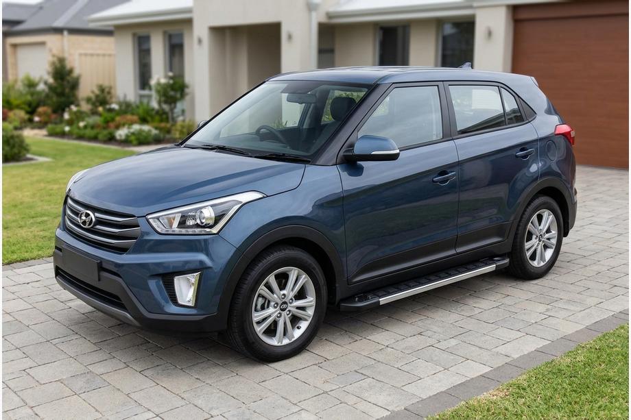Hyundai Creta 2014-2020 Pedane Laterali RedLine (2 pz, Alluminio) Foto 1