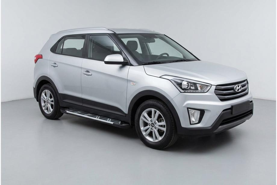 Hyundai Creta 2014-2020 Pedane Laterali Sunrise (2 pz, Alluminio) Image