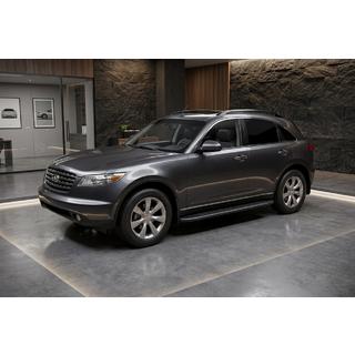 Pedane Laterali Bosphore Black (2 pz, Alluminio) Infiniti FX 2003-2008 foto 1