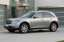 Infiniti FX 2003-2008 Pedane Laterali Duru (2 pz, Alluminio) foto 1