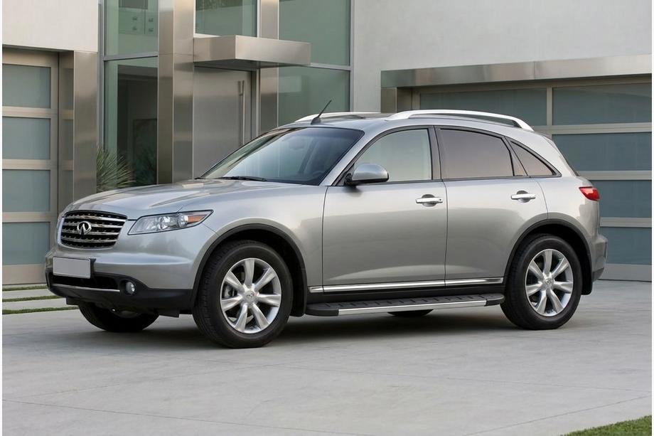 Infiniti FX 2003-2008 Pedane Laterali Duru (2 pz, Alluminio) Image