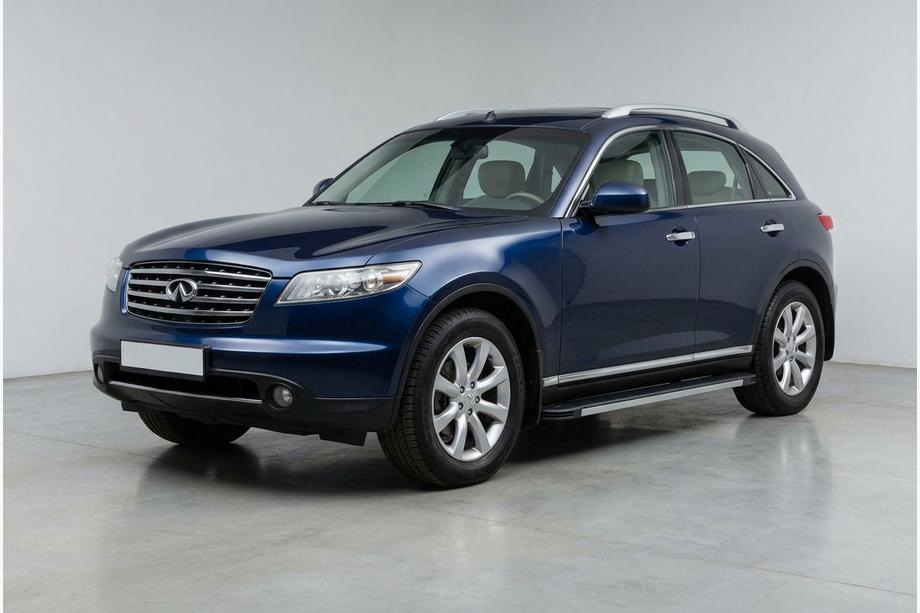 Infiniti FX 2003-2008 Pedane Laterali Maya V1 (2 pz, Alluminio) Image