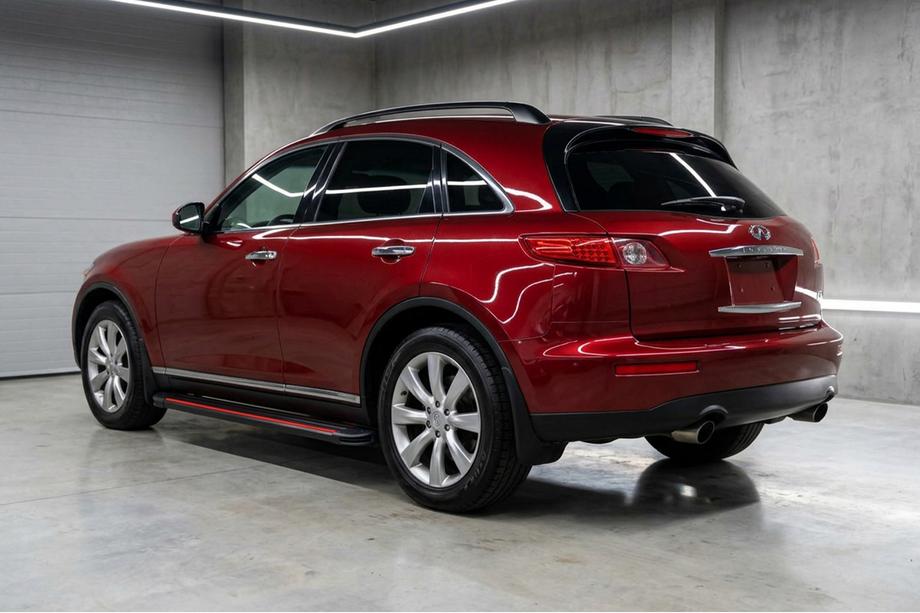 Infiniti FX 2003-2008 Pedane Laterali Maya Red (2 pz, Alluminio) Image