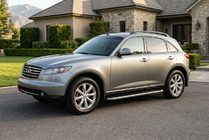 Infiniti FX 2003-2008 Pedane Laterali Maydos V1 (2 pz, Alluminio) foto 1