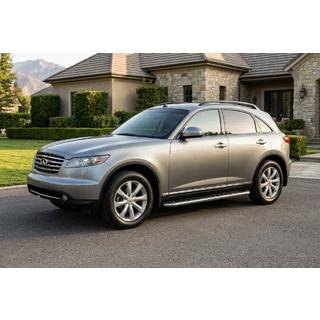 Pedane Laterali Maydos V1 (2 pz, Alluminio) Infiniti FX 2003-2008 foto 1