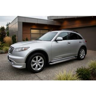 Pedane Laterali Maydos V2 (2 pz, Alluminio) Infiniti FX 2003-2008 foto 1