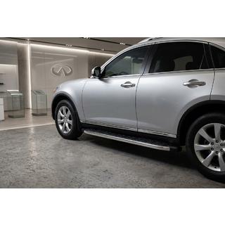 Pedane Laterali BlackLine (2 pz, Alluminio) Infiniti FX 2003-2008 foto 1