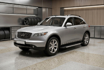 Infiniti FX 2003-2008 Pedane Laterali RedLine (2 pz, Alluminio) foto 1