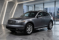 Infiniti FX 2003-2008 Pedane Laterali Sunrise (2 pz, Alluminio) foto 1