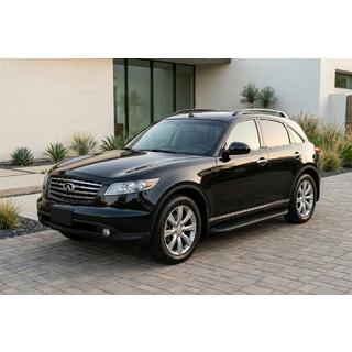 Pedane Laterali Tayga Black (2 pz, Alluminio) Infiniti FX 2003-2008 foto 1