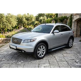 Pedane Laterali Vision New Black (2 pz, Alluminio) Infiniti FX 2003-2008 foto 1