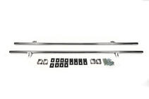 BMW X3 E83 2003-2010 Tubi laterali 42 mm (2 pz, acciaio inox) foto 4