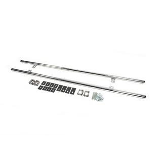 Tubi laterali 42 mm (2 pz, acciaio inox) foto 2