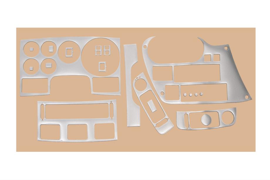 DAF 95XF 1997-2002 Rivestimenti cruscotto (effetto alluminio) Image