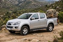 Isuzu D-Max 2011-2019 Pedane Laterali Bosphore Grey (2 pz, Alluminio) foto 1