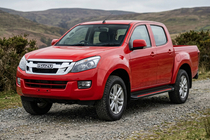 Isuzu D-Max 2011-2019 Pedane Laterali Maya Red (2 pz, Alluminio) foto 1