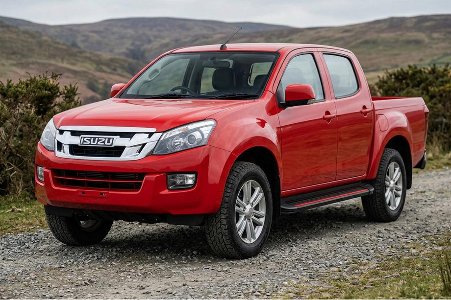 Isuzu D-Max 2011-2019 Pedane Laterali Maya Red (2 pz, Alluminio) Image