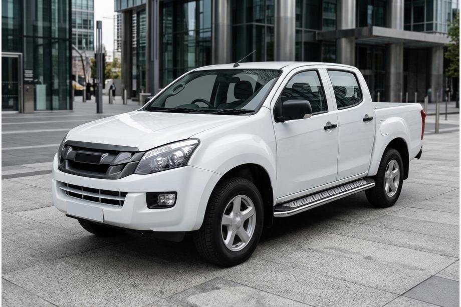 Isuzu D-Max 2011-2019 Pedane Laterali Maydos V2 (2 pz, Alluminio) Image