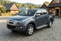 Isuzu D-Max 2011-2019 Pedane Laterali Rainbow (2 pz, Alluminio) foto 1