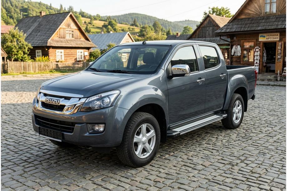 Isuzu D-Max 2011-2019 Pedane Laterali Rainbow (2 pz, Alluminio) Image