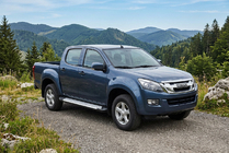 Isuzu D-Max 2011-2019 Pedane laterali Allmond Grey (2 pz, alluminio) foto 1