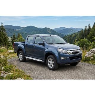 Pedane laterali Allmond Grey (2 pz, alluminio) Isuzu D-Max 2011-2019 foto 1