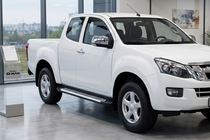 Isuzu D-Max 2011-2019 Pedane Laterali Line (2 pz, Alluminio) foto 1