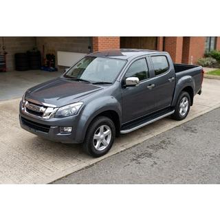 Pedane Laterali Tayga Grey (2 pz, Alluminio) Isuzu D-Max 2011-2019 foto 1