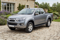 Isuzu D-Max 2011-2019 Pedane Laterali Tayga Black (2 pz, Alluminio) foto 1