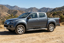 Isuzu D-Max 2011-2019 Pedane Laterali Tayga V2 (2 pz, Alluminio) foto 1