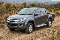 Isuzu D-Max 2011-2019 Pedane Laterali Vision New Grey (2 pz, Alluminio) foto 1