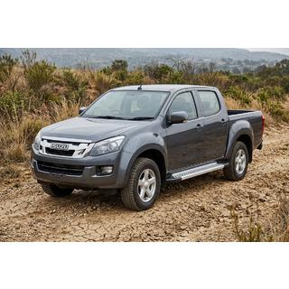Pedane Laterali Vision New Grey (2 pz, Alluminio) Isuzu D-Max 2011-2019 foto 1