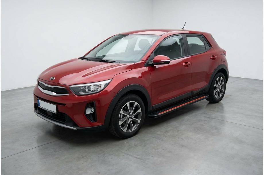 Kia Stonic 2017- Pedane Laterali Maya Red (2 pz, Alluminio) Image
