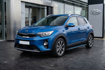 Kia Stonic 2017- Pedane Laterali Maya Blue (2 pz, Alluminio) foto 1