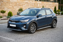 Kia Stonic 2017- Pedane Laterali Maydos V2 (2 pz, Alluminio) foto 1