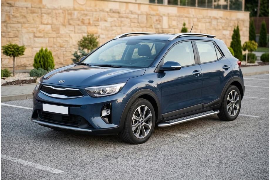 Kia Stonic 2017- Pedane Laterali Maydos V2 (2 pz, Alluminio) Image
