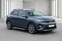 Kia Stonic 2017- Pedane Laterali RedLine (2 pz, Alluminio) foto 1