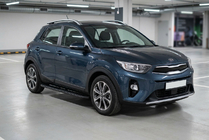 Kia Stonic 2017- Pedane Laterali Tayga Black (2 pz, Alluminio) foto 1