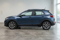 Kia Stonic 2017- Pedane Laterali Vision New Black (2 pz, Alluminio) foto 1