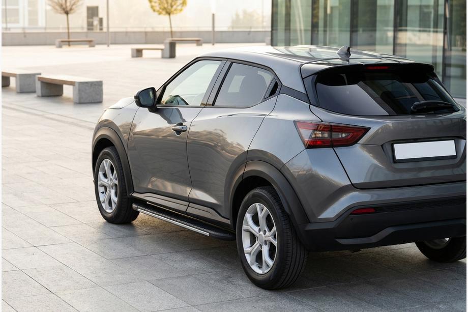 Nissan Juke 2020- Pedane Laterali Bosphore Grey (2 pz, Alluminio) Image