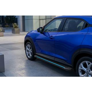 Pedane Laterali Maya Blue (2 pz, Alluminio) Nissan Juke 2020- foto 1