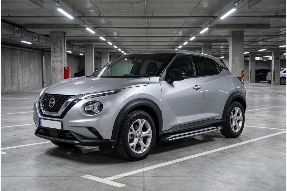 Nissan Juke 2020- Pedane Laterali Rainbow (2 pz, Alluminio) Image