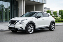 Nissan Juke 2020- Pedane Laterali Allmond Black (2 pz, Alluminio) foto 1